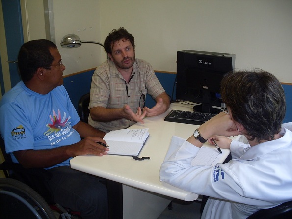  Antonio Jorge de Melo, Mauricio, e a Drª  Maria Carolina de Oliveira