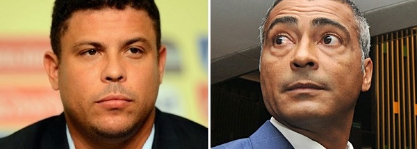 Romário e Ronaldo